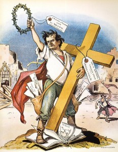 "You shall not crucify mankind upon a cross of gold." - William Jennings Bryan, 1896