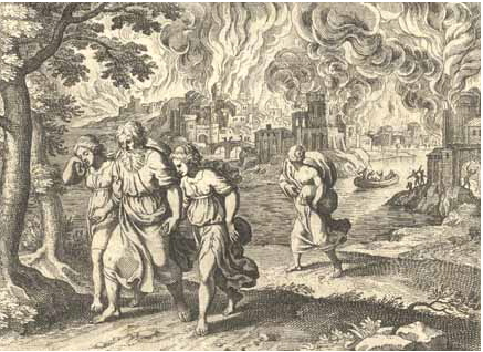 Escape of Lot from Sodom